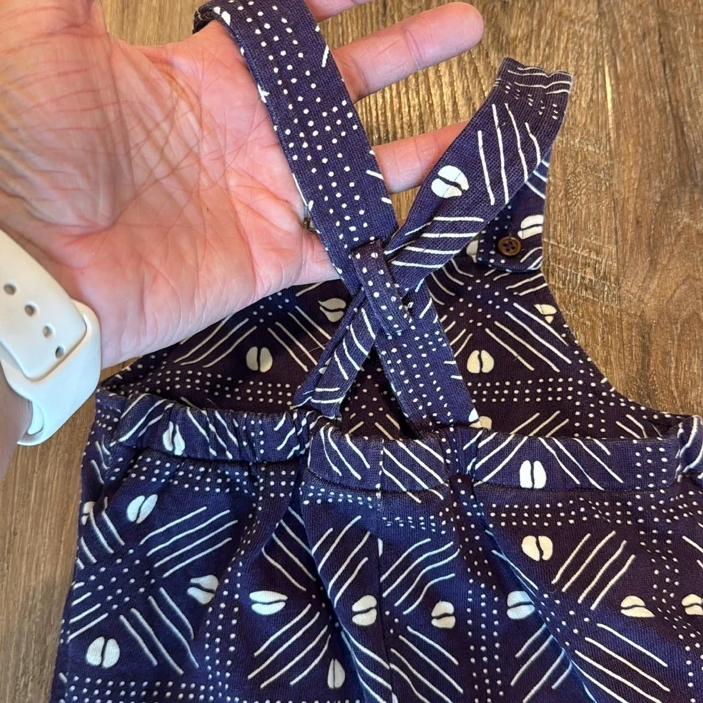 Ade & Ayo Blue Patterned Jumper Size Youth Small